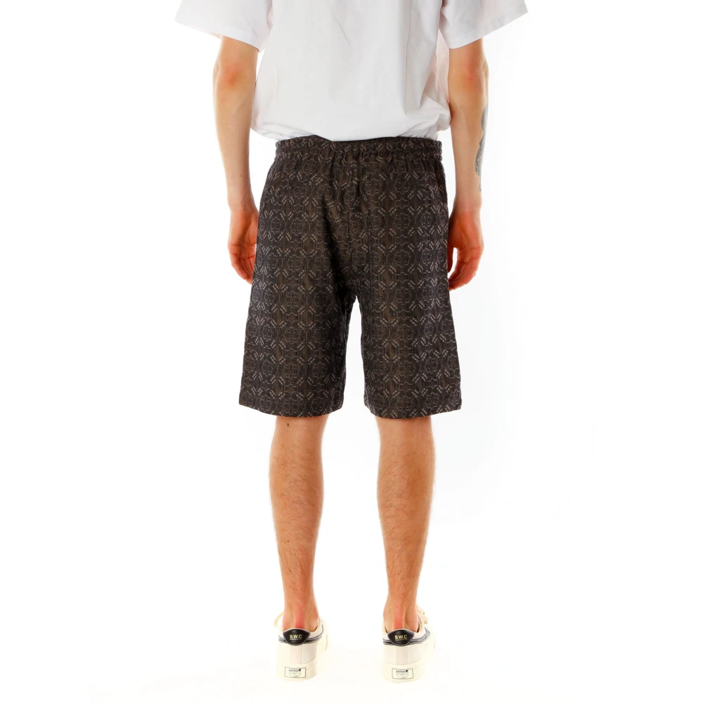 Needles Casual Shorts Brown Heren
