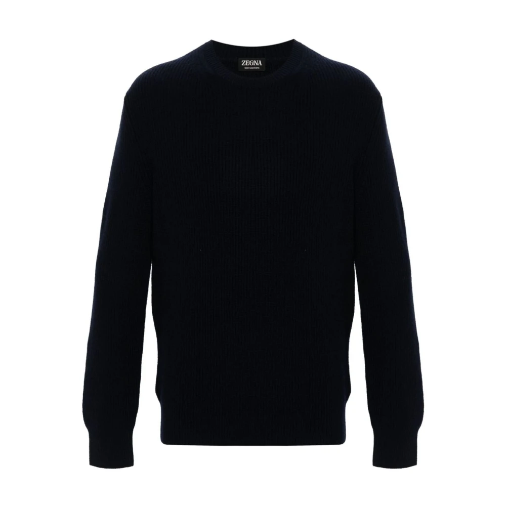 Ermenegildo Zegna B98 Crewneck Sweater Black Heren