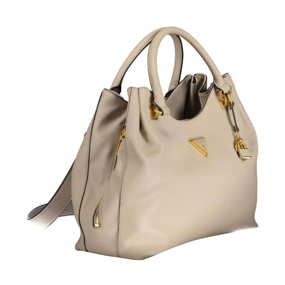 Guess Beige Polyethyleen Handtas Beige Dames