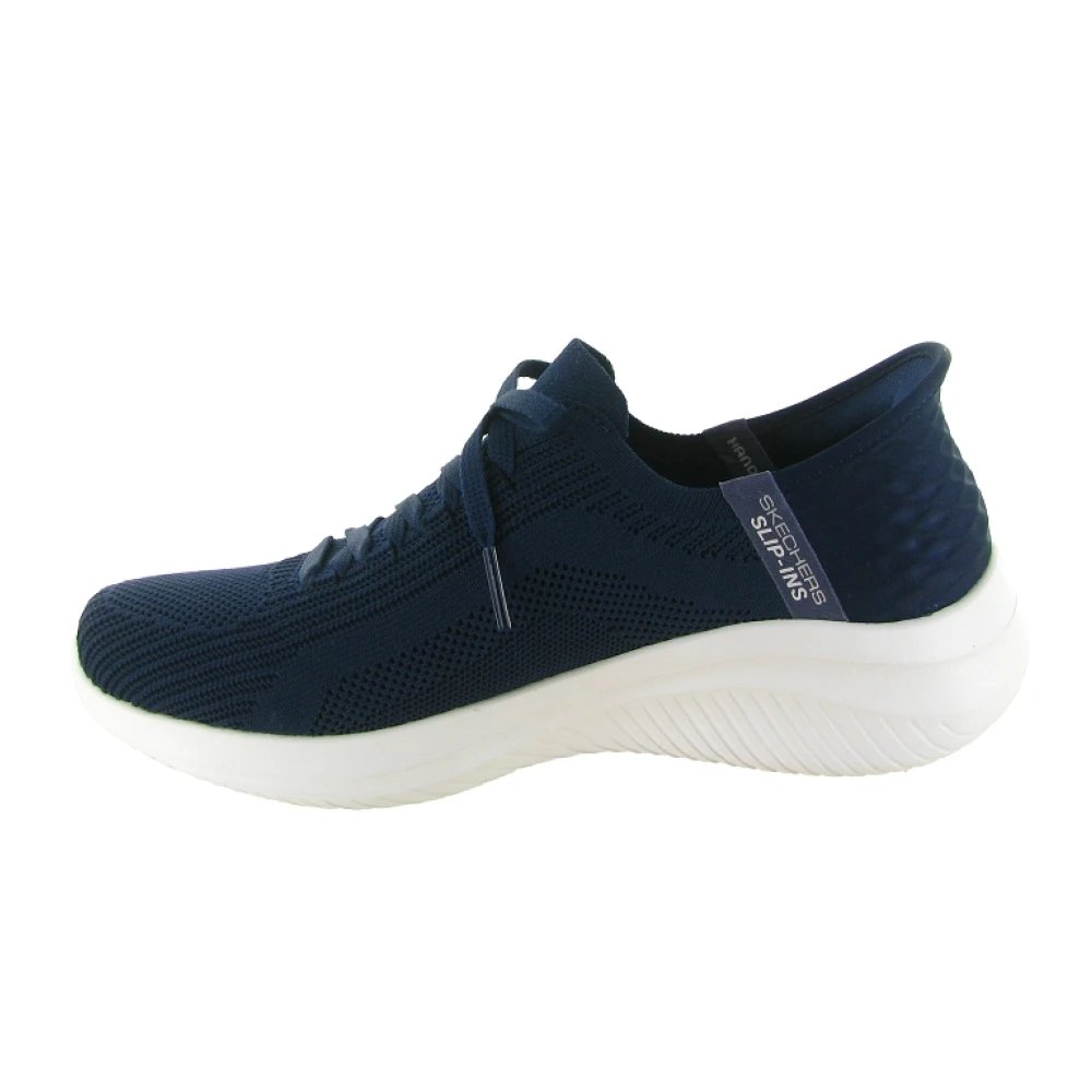 Skechers Quick Fit Slip Ins Dames Schoenen Blauw