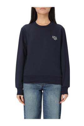 sweat-shirt-col-rond-vert