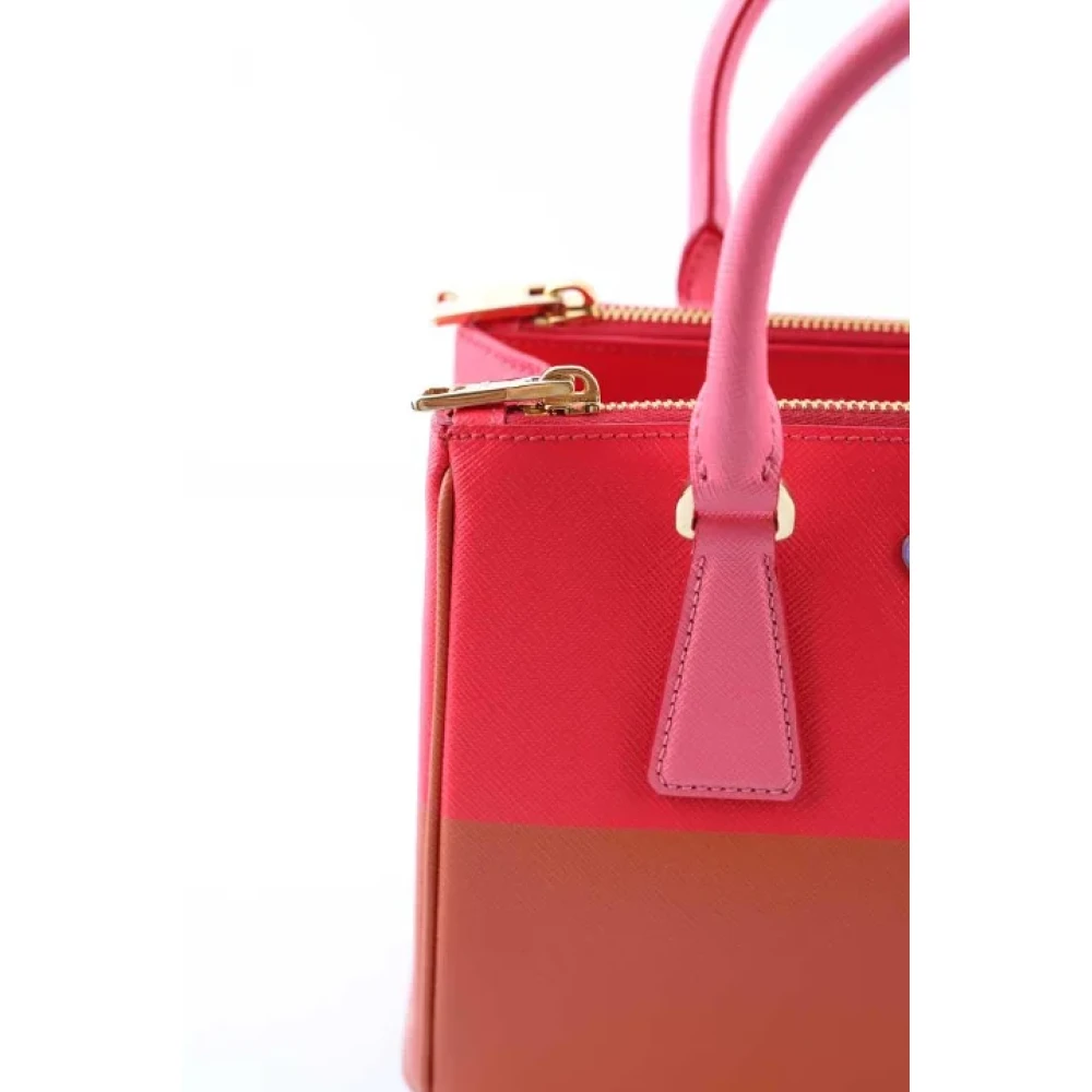 Prada Vintage Pre-owned Leather prada-bags Pink Dames