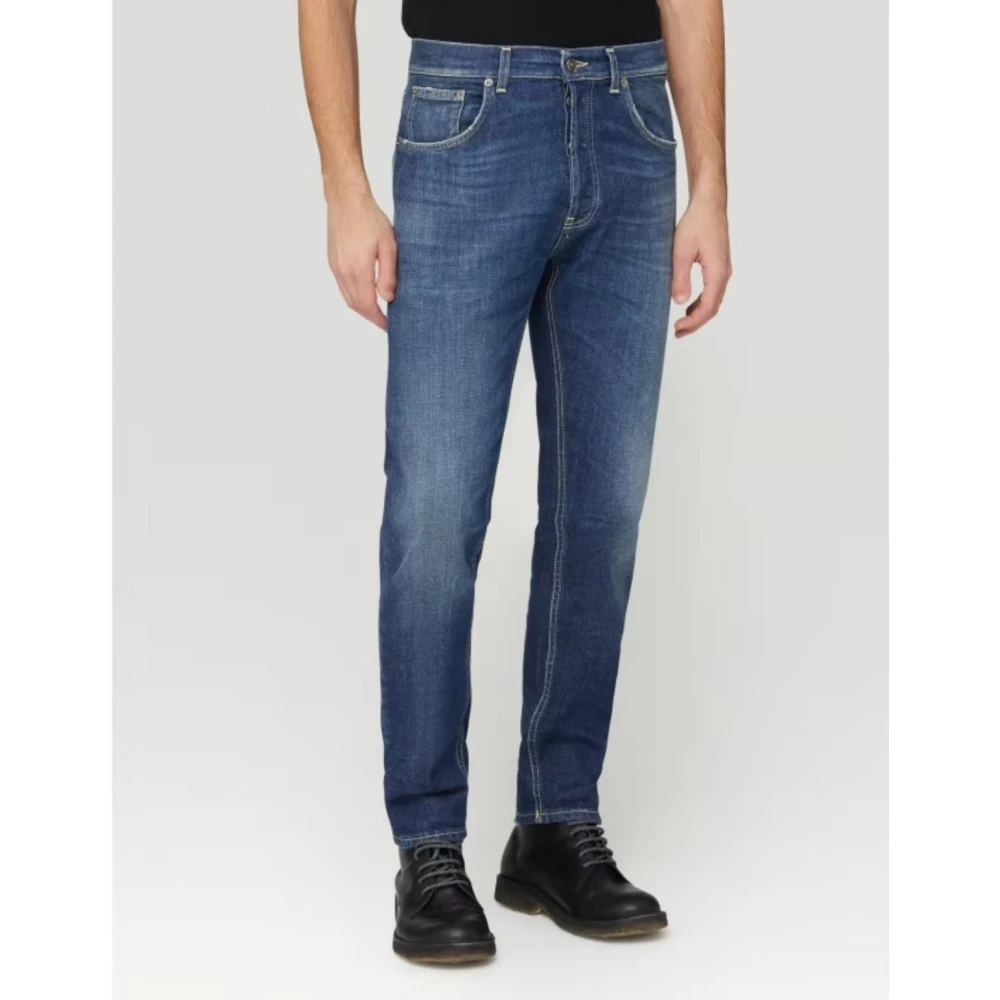 Dondup Stijlvolle Denim Jeans Blue Heren
