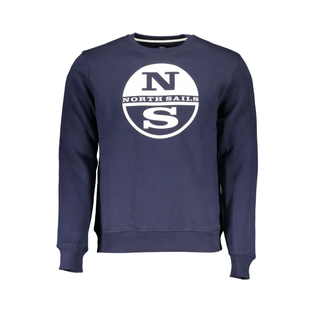 North Sails Men's Blue Round Neck Sweatshirt - Sweatshirts - Xl - Sweatshirts & Hoodies