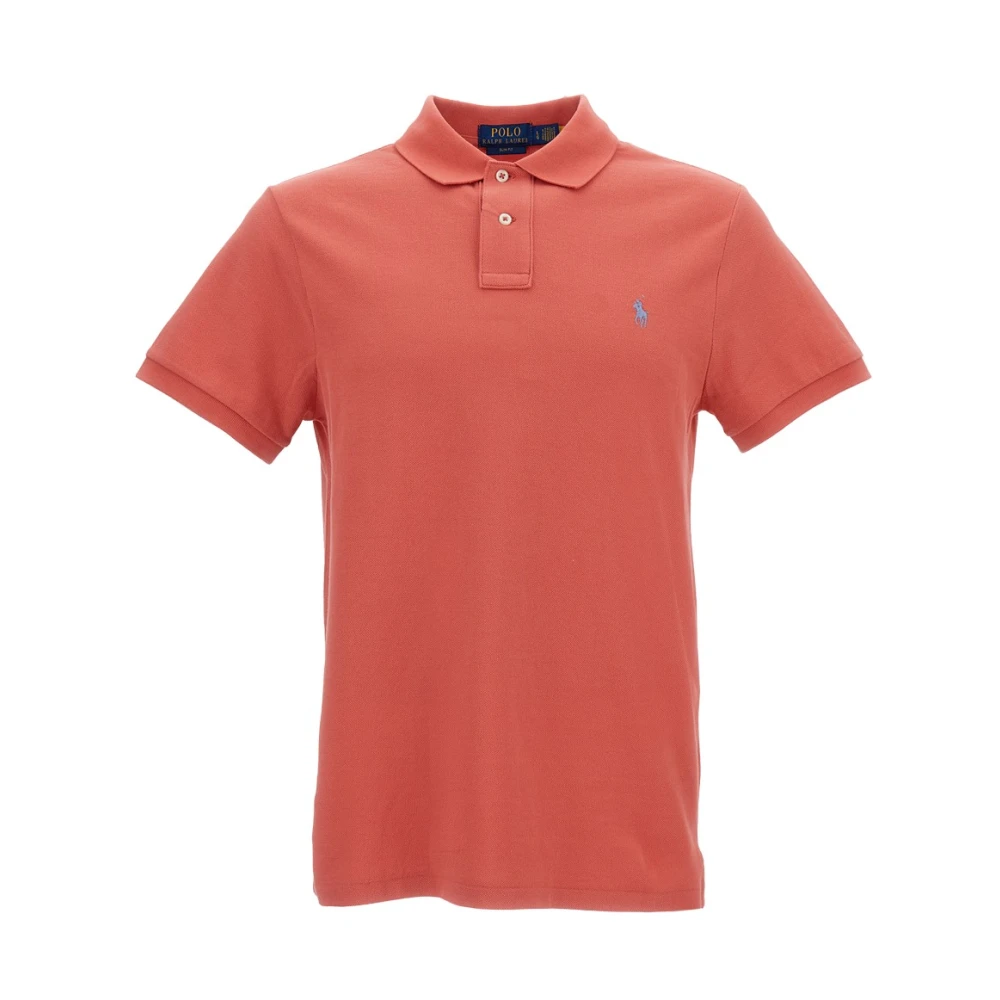 Polo Ralph Lauren Uomo Rosso Top, 2XL, New,
