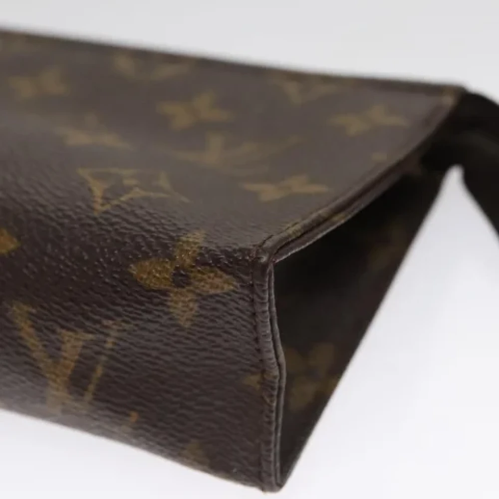 Louis Vuitton Vintage Pre-owned Canvas pouches Brown Dames