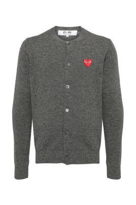 Grå Tröja med Logopatch