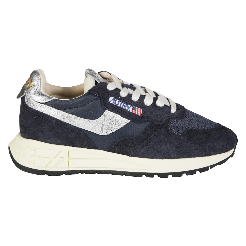 Autry Lage Dames Reelwind Stijlvolle Sneakers Dames Schoenen Blauw