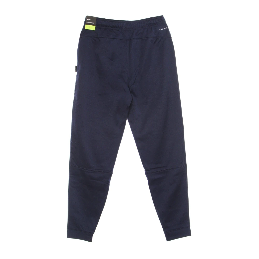Nike NFL Therma Sweatpants met Patriots Logo Blue Heren