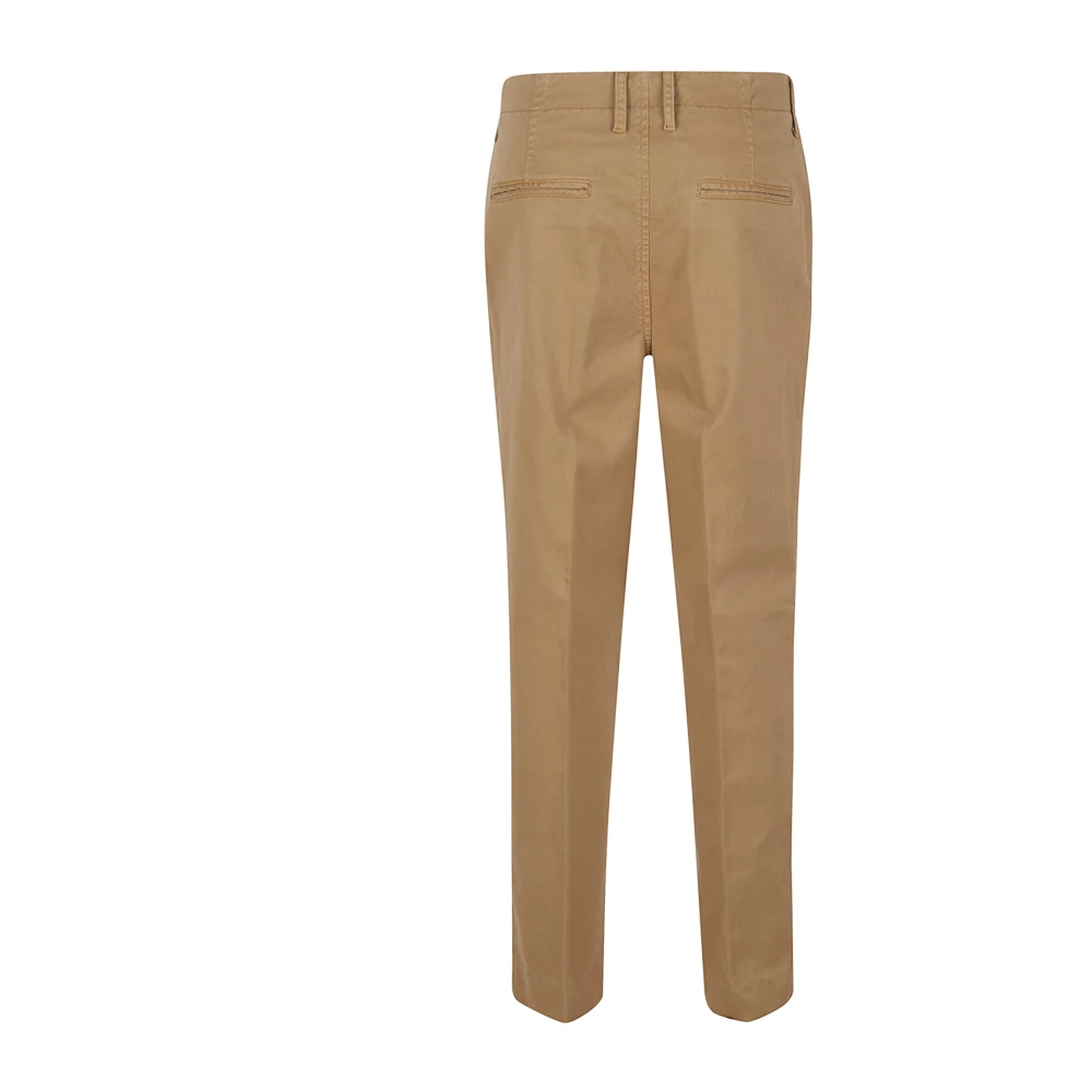 True Royal Beige Zijden Blend Broek Beige Dames