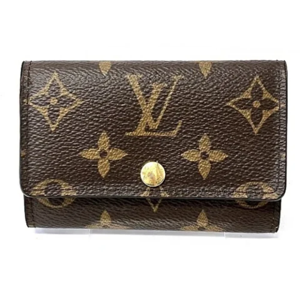 Louis Vuitton Vintage Pre-owned Fabric key-holders Brown Unisex