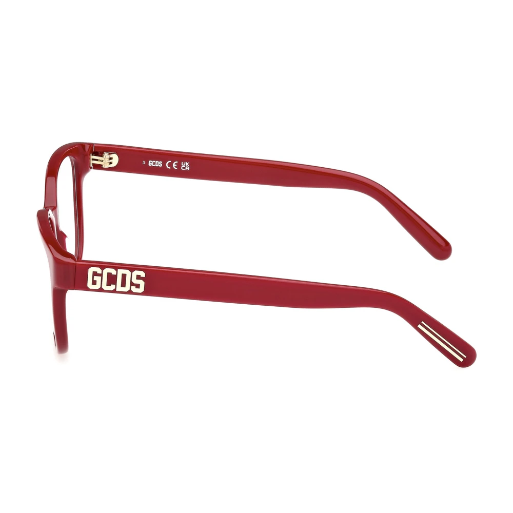 Gcds Mode Bril in Kleur 066 Red Unisex
