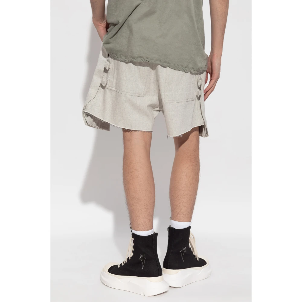 Rick Owens Stefan Shorts Gray Heren