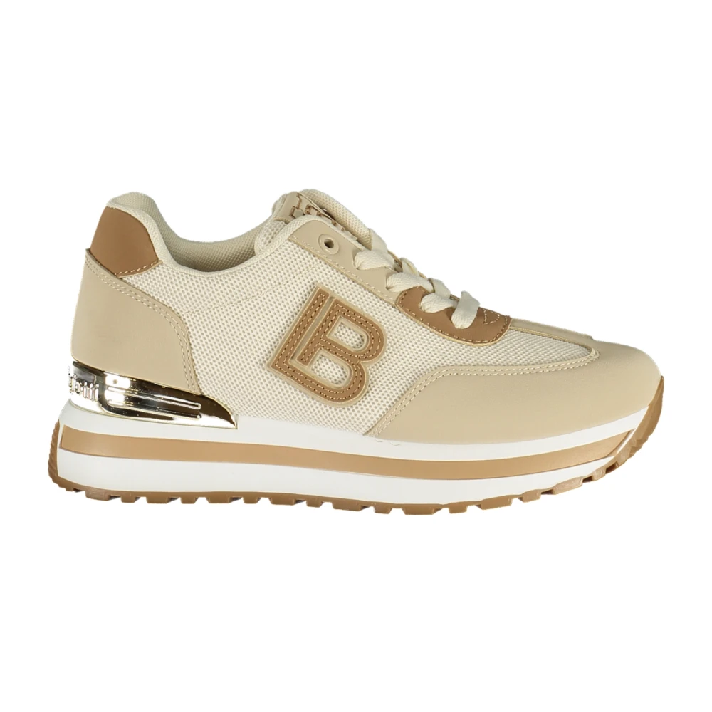 Laura Biagiotti Women's Beige Sneakers, 5 Uk, Shoes