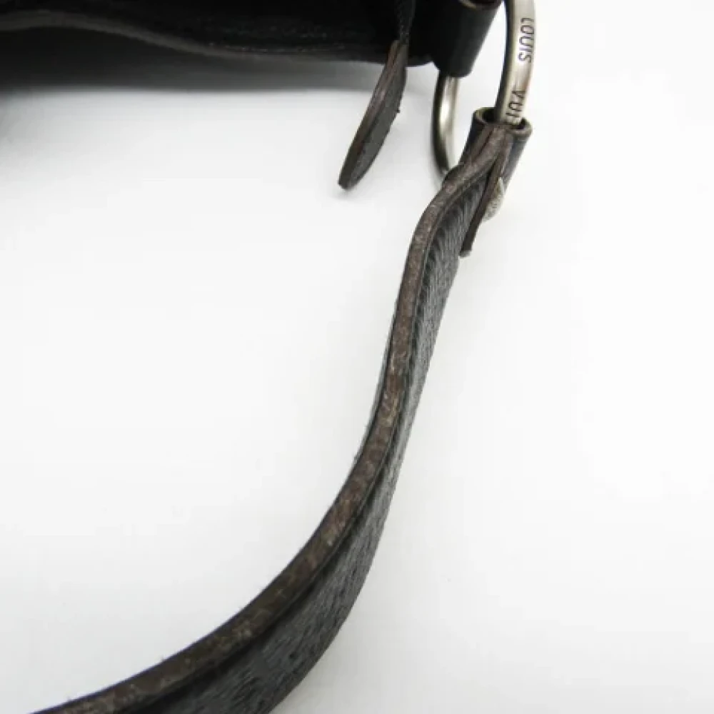 Louis Vuitton Vintage Pre-owned Leather louis-vuitton-bags Black Dames