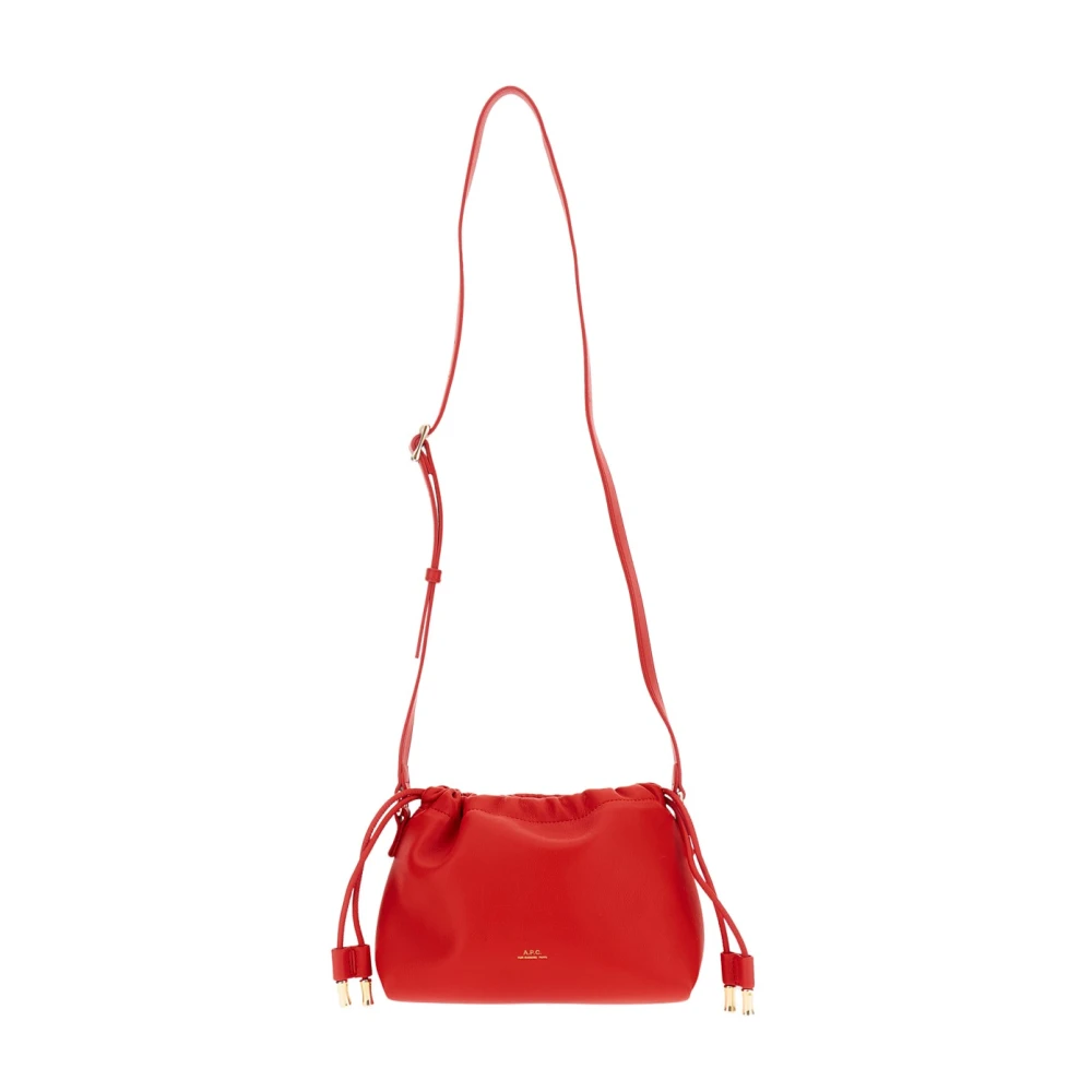 A.p.c. Donna Rosso Borse, Taglia Unica, New,