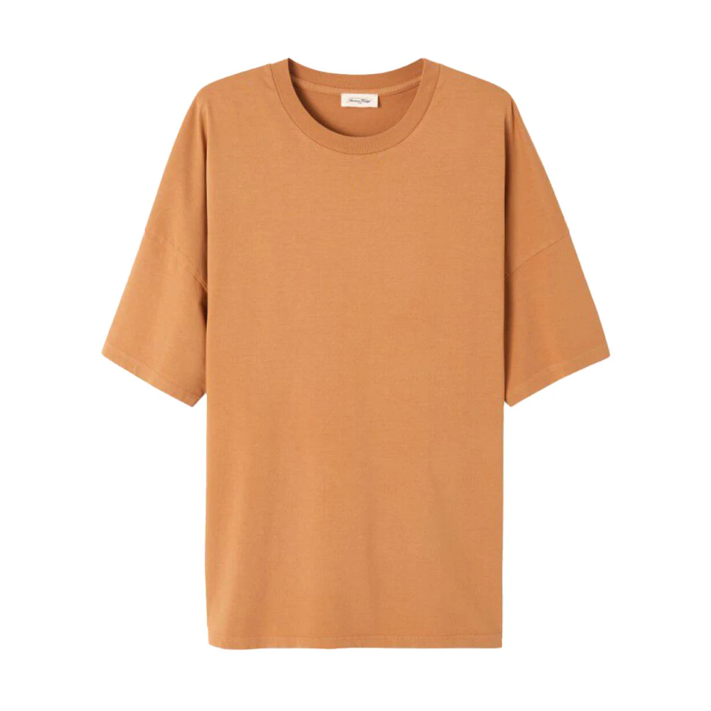 American vintage Korte mouw Fizvalley T-shirt Orange Heren