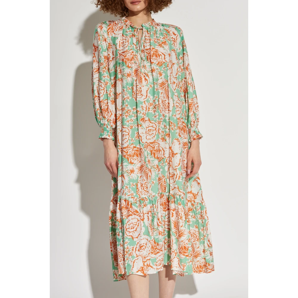 Diane Von Furstenberg Gestreepte jurk 'Fortina' Multicolor Dames