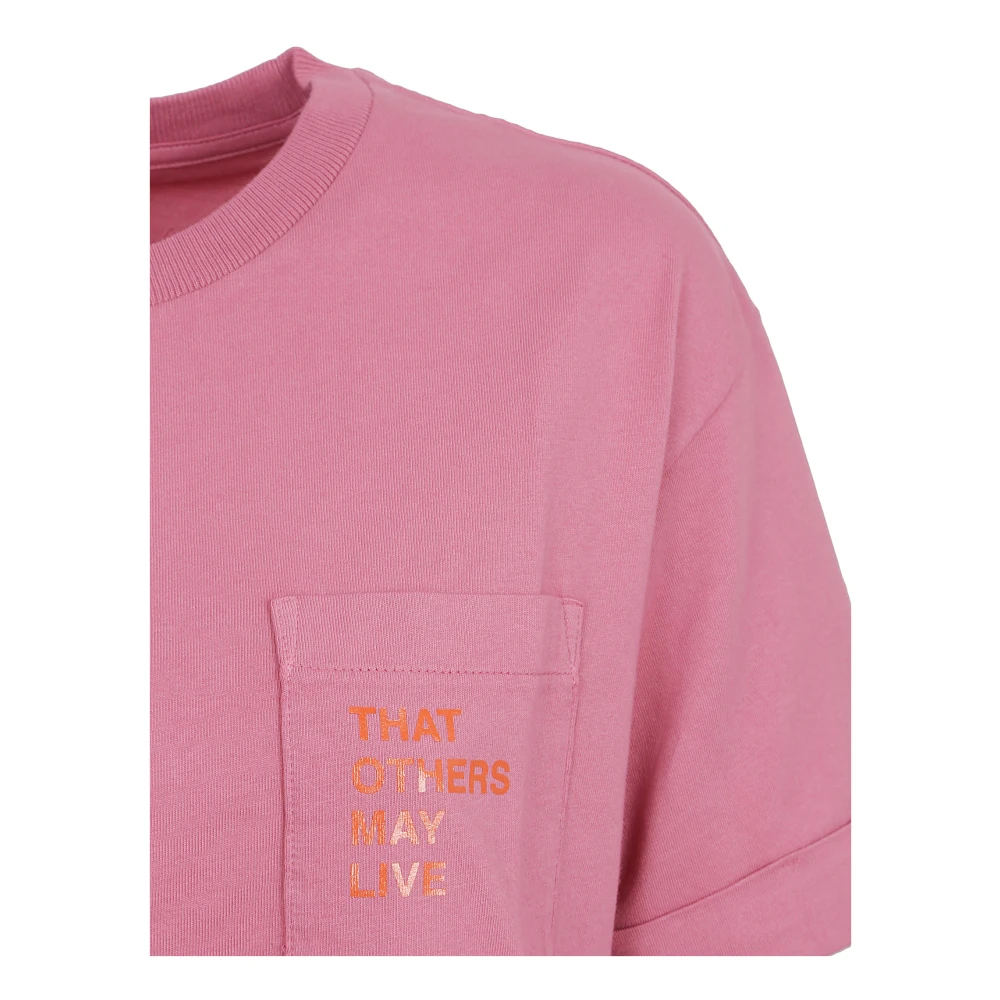 Parajumpers T-Shirts Pink Dames