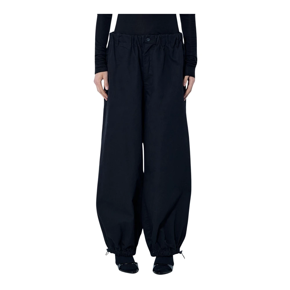 Entire Studios Elasticated-Cuff Trousers - Woman Pants Black S - Immagine 2