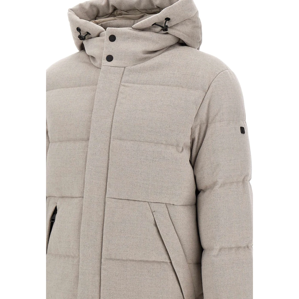 Duno Beige Jassen voor Vrouwen Beige Heren