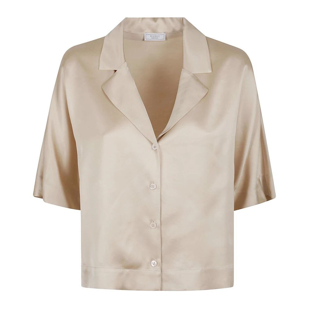 PESERICO Damesblouse Beige Dames