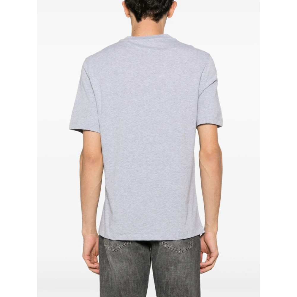 BRUNELLO CUCINELLI Grijze T-shirt voor mannen Gray Heren