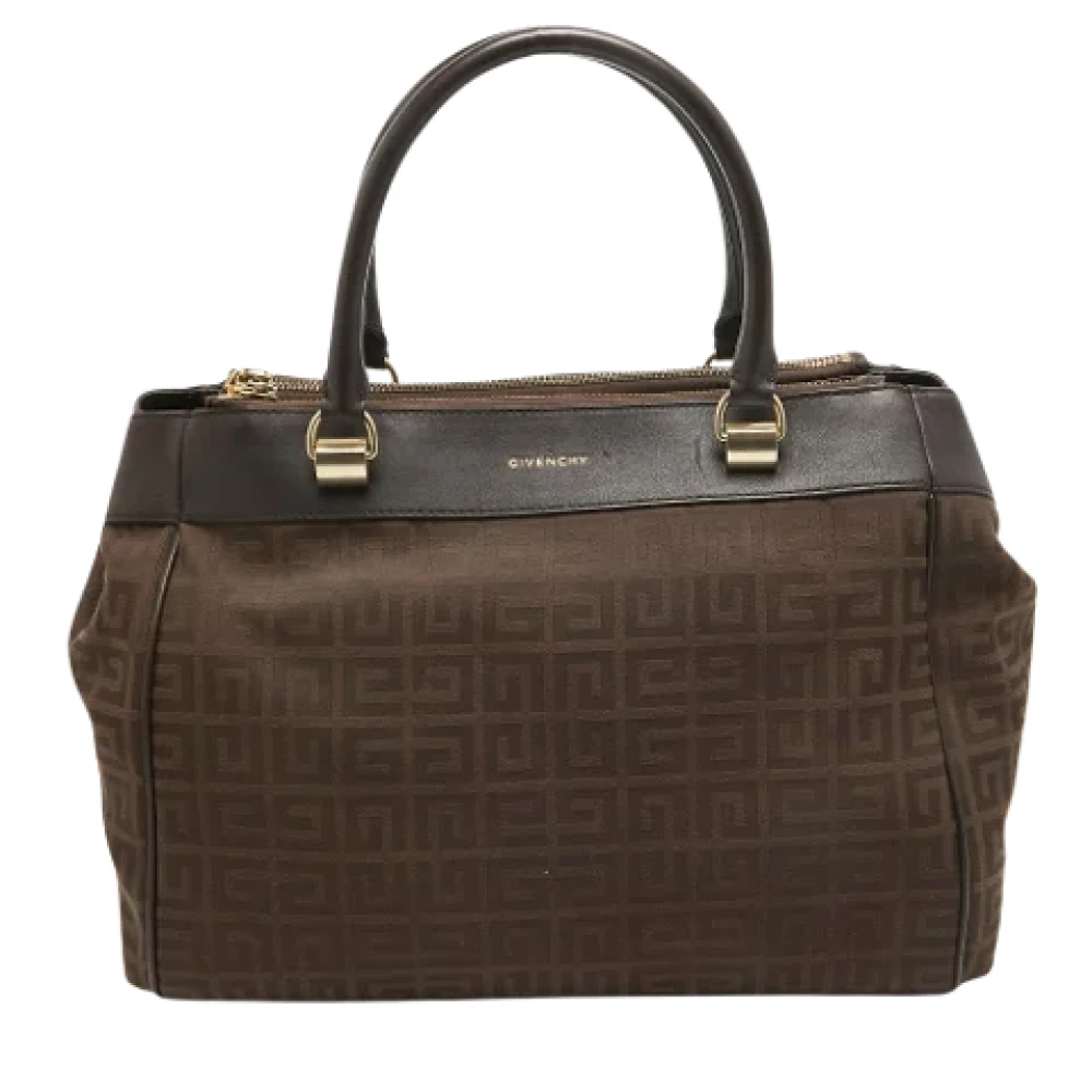 Givenchy Pre-owned Canvas totes Brown Dames