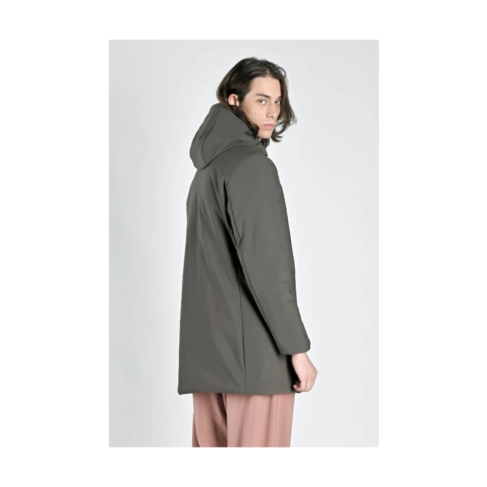 Canadian Classics Groene Technische Nylonjas met Capuchon Green Heren