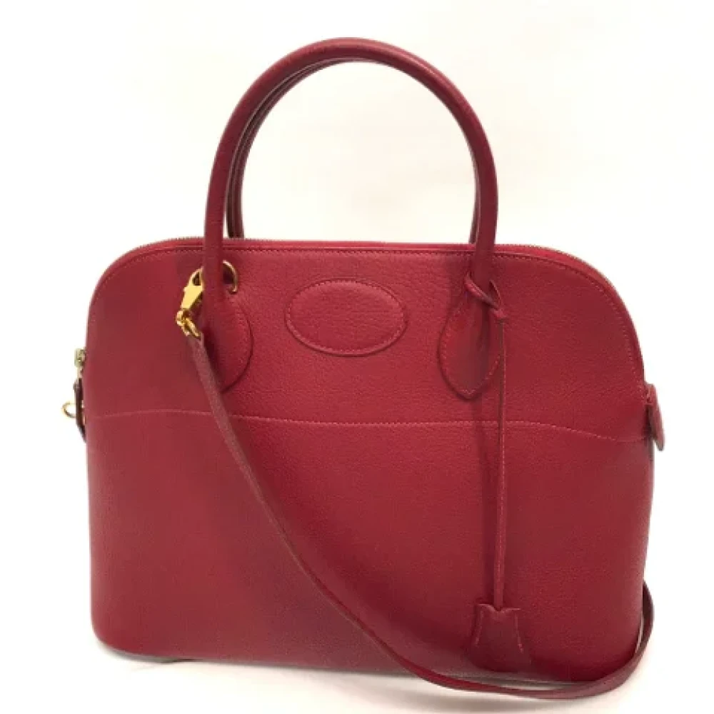 Hermès Vintage Pre-owned Canvas handbags Yellow Dames