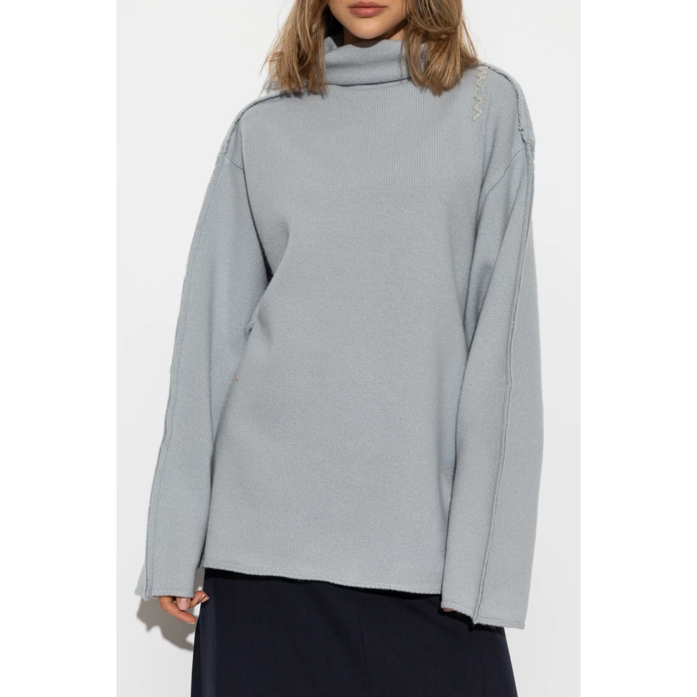 Marni Wollen trui Blue Dames