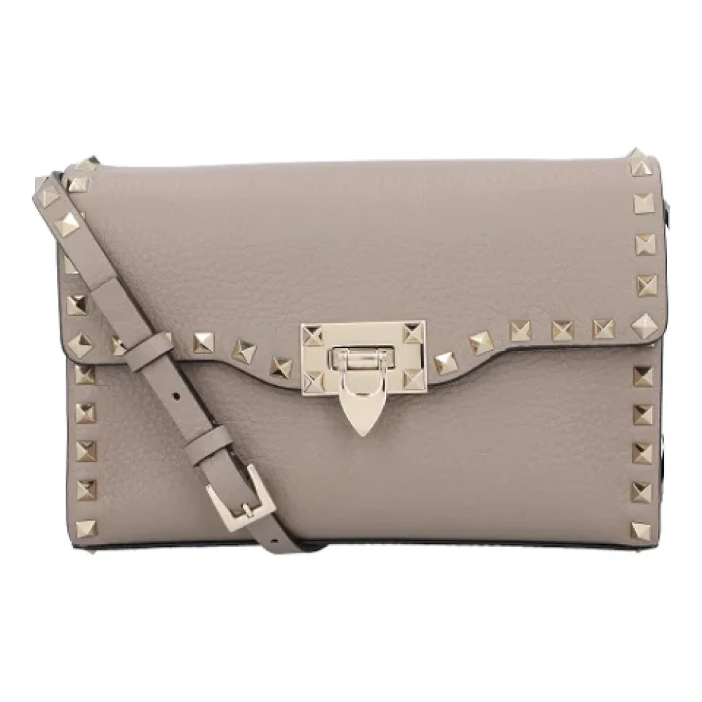 Valentino Leather handbags Gray Dames