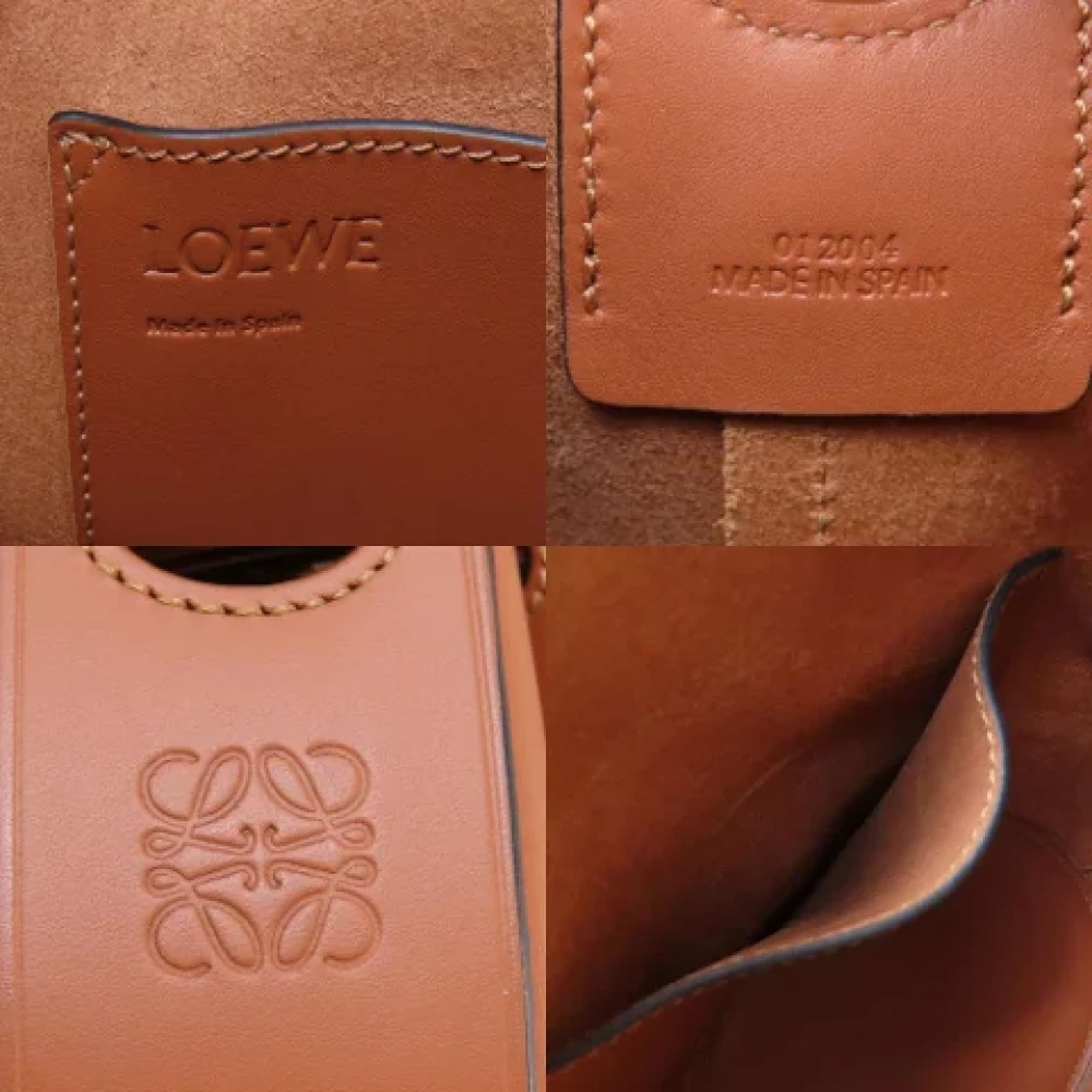 Loewe Pre-owned Leather shoulder-bags Brown Dames