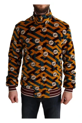 Multifärgad Velvet DG Logo Tröja Jacka