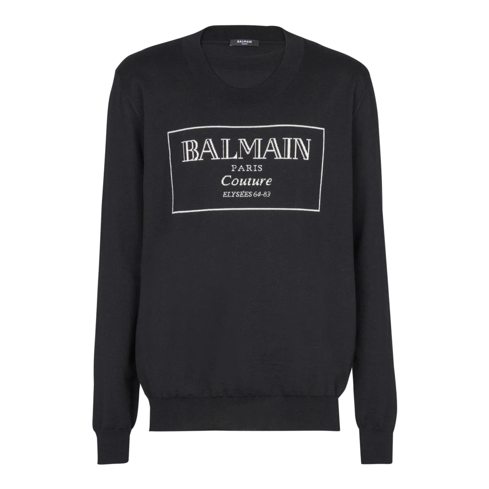 Knitwear > Round-neck Knitwear - - Balmain - Modalova