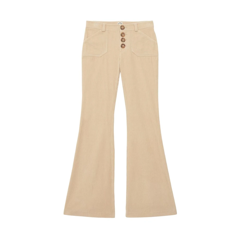 Ines De La Fressange Paris Charlotte Pants Beige Dames