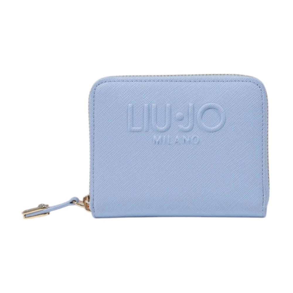 Liu Jo Chique ritsportemonnee met vakken Blue Dames