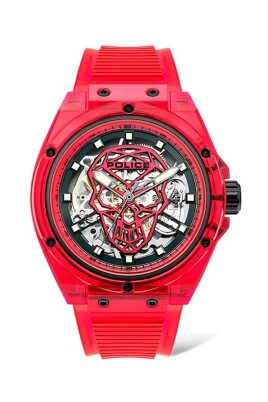 red-resin-analog-quartz-watch
