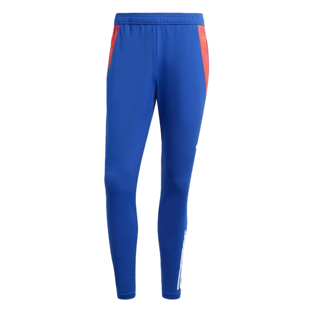 Adidas Fef Lange broek Blue Heren