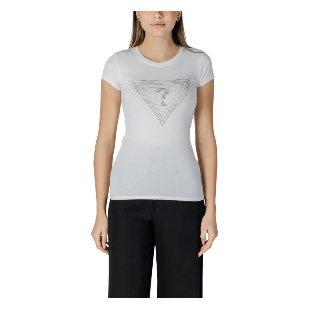 Guess - Tops > T-Shirts - White - Guess - Modalova