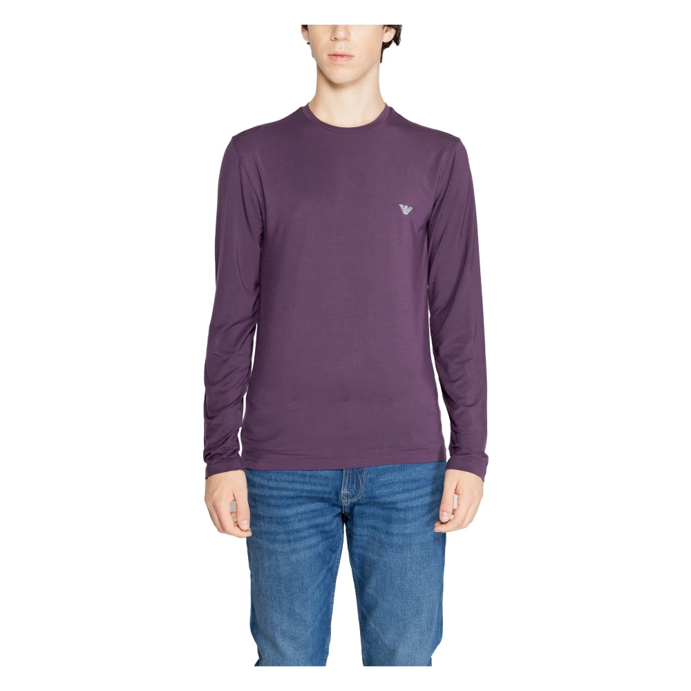 Emporio Armani Mannen Intieme Collectie Herfst Winter Modal Purple Heren