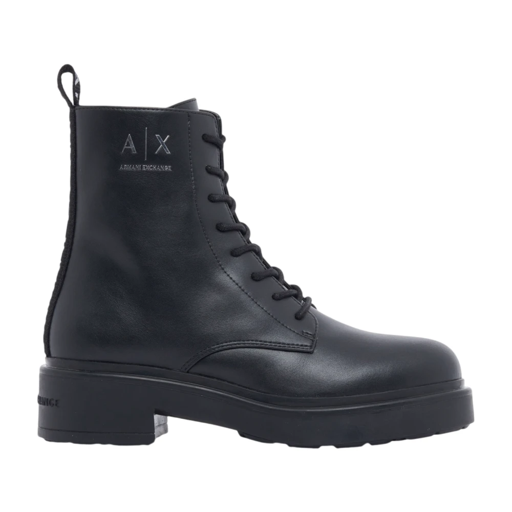 Armani Exchange Donna Nero Scarpe, 38 Eu, New,