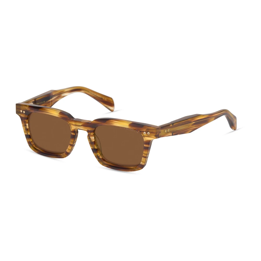 Dita Brown Sunglasses, Unisex, 50 Mm, Monolix Sunglasses