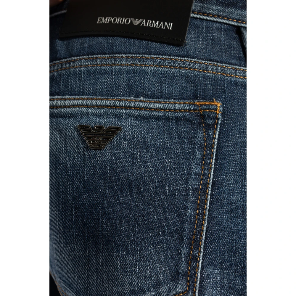 Emporio Armani Jeans Slim Fit Blue Heren