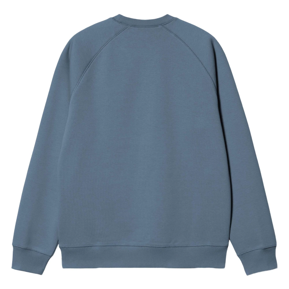 Carhartt WIP Chase Sweat Longsleeve T-shirt Blue Heren