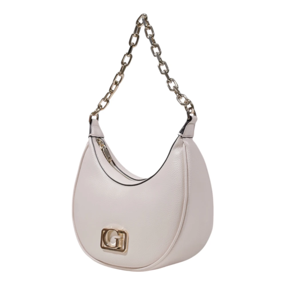 Guess Middelgrote Polyurethaan Dames Tas Collectie Beige Dames
