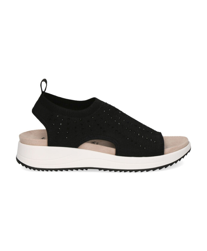 zwarte-gebreide-casual-open-sandalen