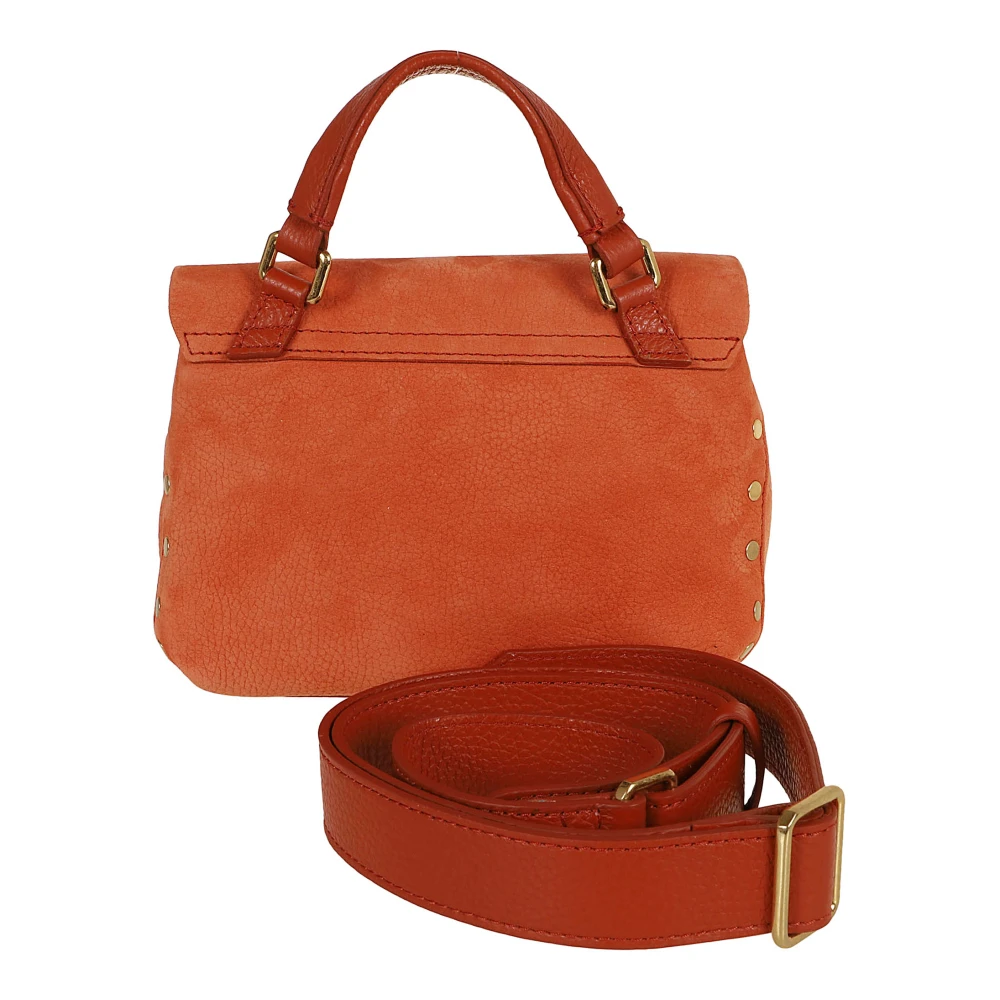 Zanellato Gele & Oranje Schoudertas Postina Baby Orange Dames