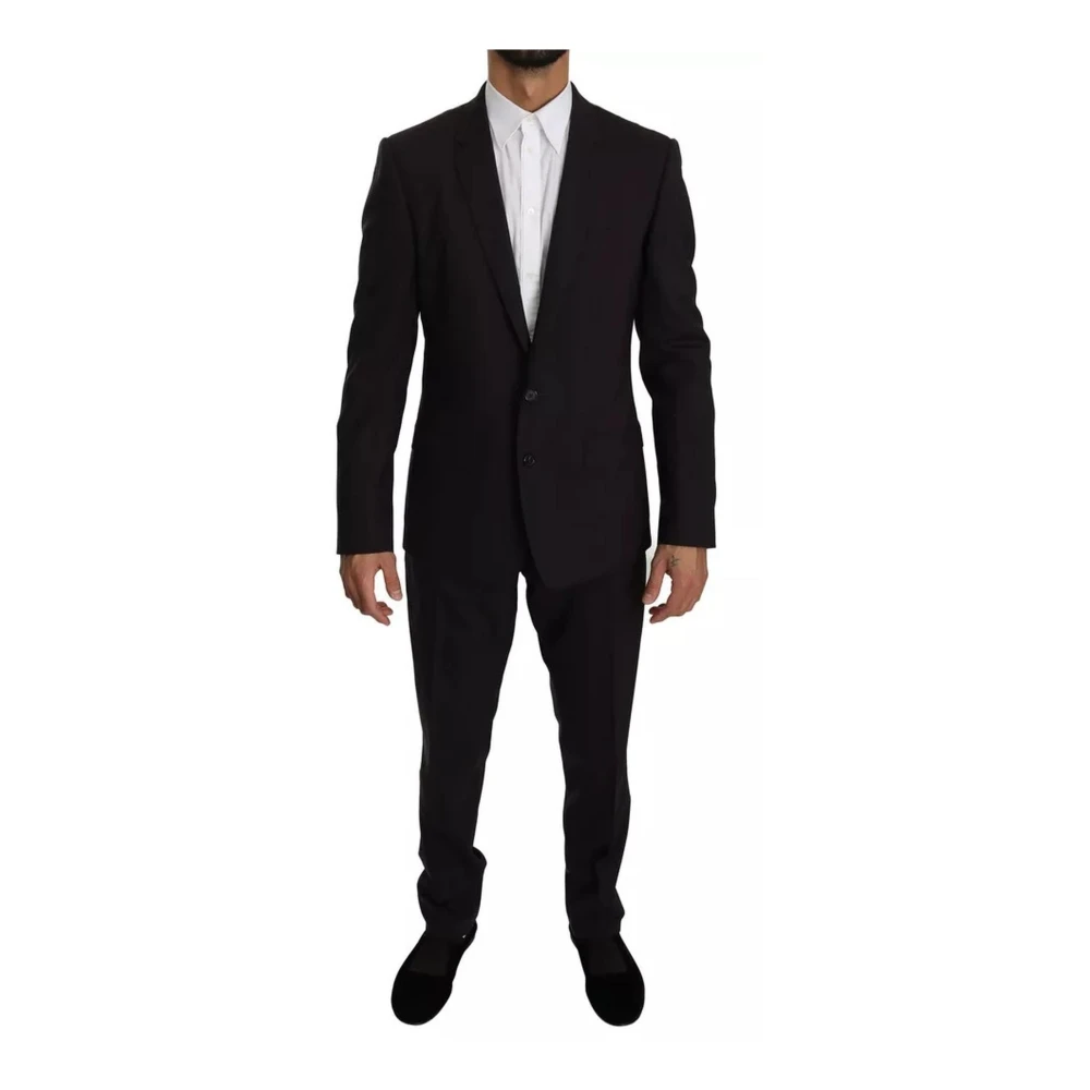 Dolce & Gabbana Paars Slim Fit 2-delig pak Purple Heren