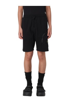 svarta-cargo-shorts-med-dragkedjeficka